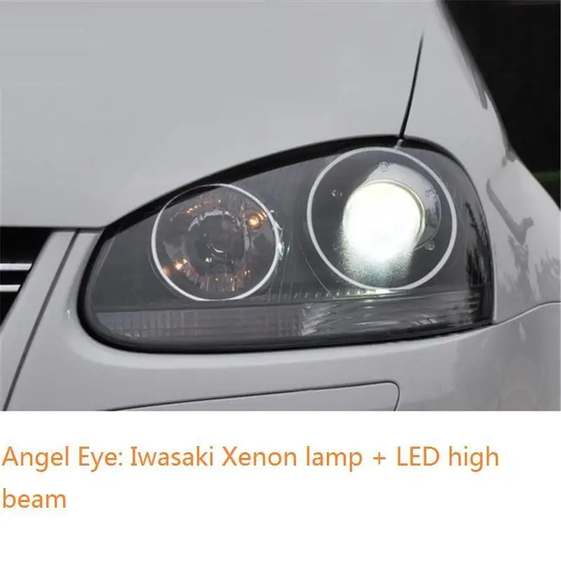 Number 4 Drl запчасти Neblineros Led Para авто аксессуары Automovil автомобильное освещение фары 05 06 07 08 09 10 11 для Volkswagen Sagitar - Цвет: Number 4
