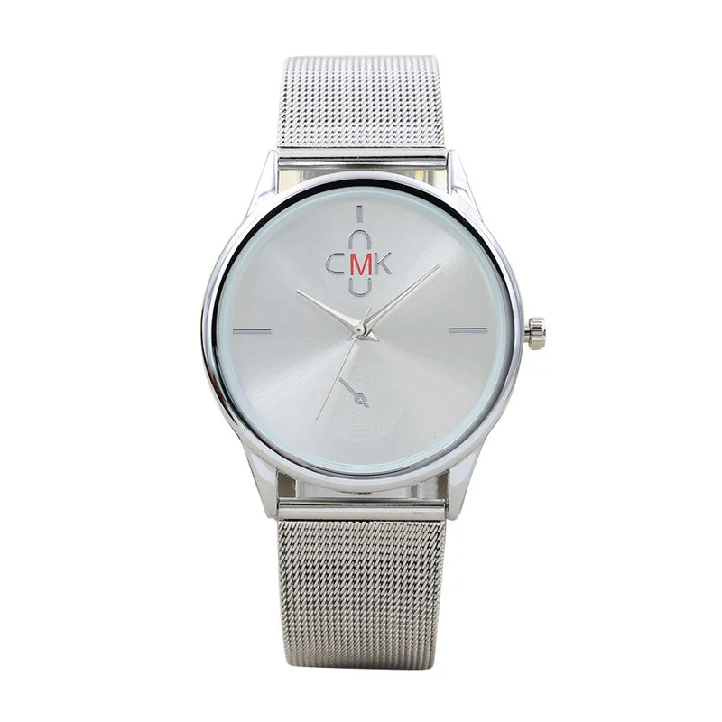 2020 Топ распродажа модной одежды Cmk новые суженные Сталь наручные часы с