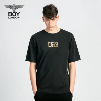 

BOY LONDON Men's Women's T-shirts 1006 Reflective Printed Tops Summer Short Sleeve Fashion T Shirt Comfortable Casual Top Tee
