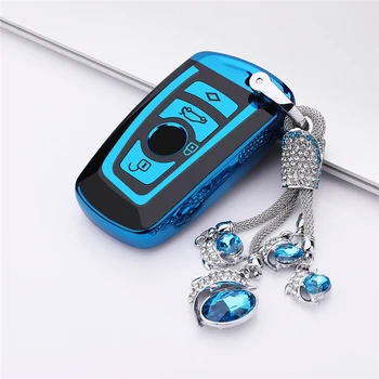 

New soft TPU car remote key case for BMW protection cover key520 525 f30 f10 F18 118i 320i 1 3 5 7 Series X3 X4 M3 M4 M5 Car