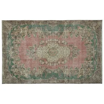 

Handmade Natural Vintage Turkish Area Rug 190x296 Cm-6'3''X9'9''