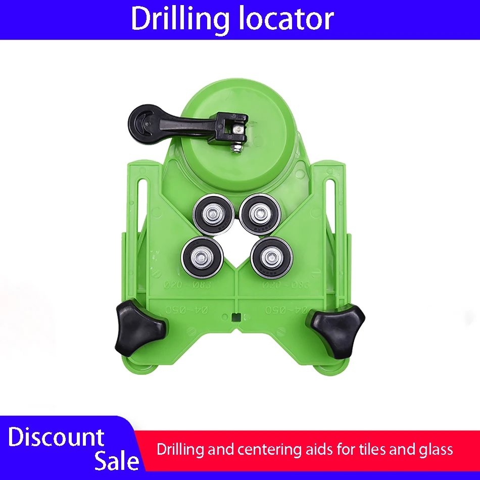 Diamond Drill Bit Set Hole Saw Guide Jig Fixture Adjustable Centering Locator Suction Holder Glass Ceramics Tile | Инструменты