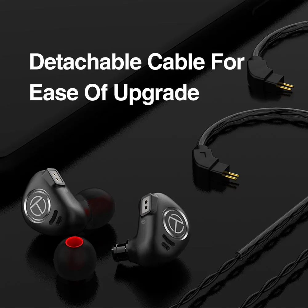 TRN V90 4BA+ 1DD H ybrid металлические наушники в ухо IEM HIFI DJ монитор для бега спортивные наушники ушные наушники гарнитура наушники Im2/v80/X6