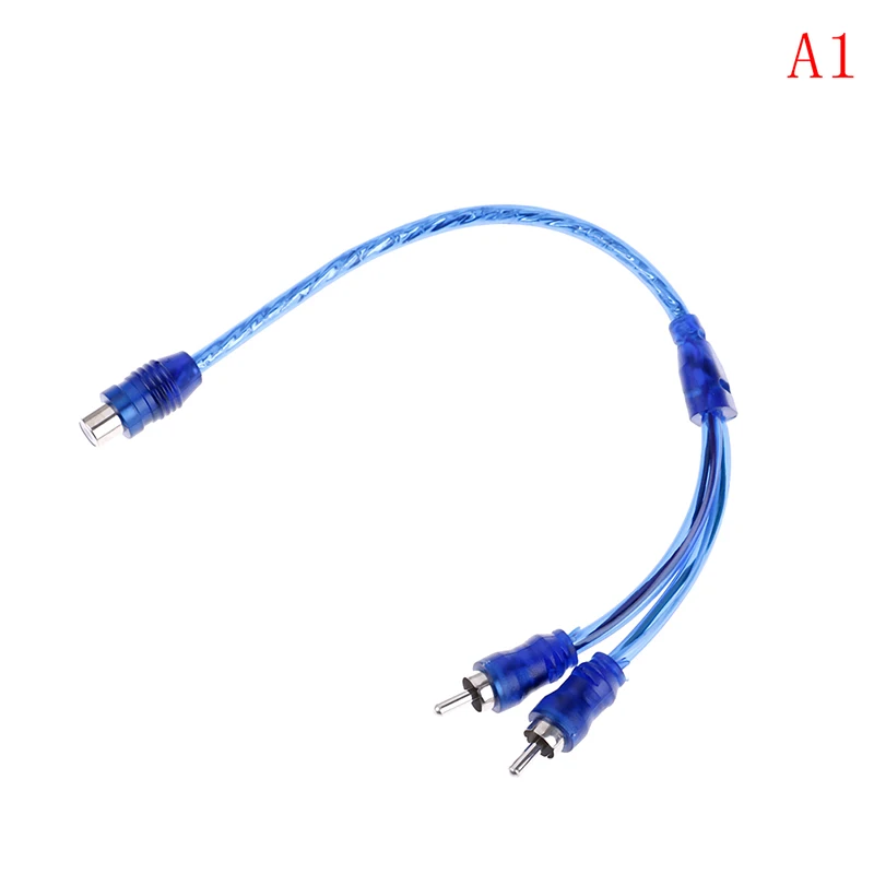 RCA Female to Male Audio Splitter Cable for Subwoofers and Speakers
