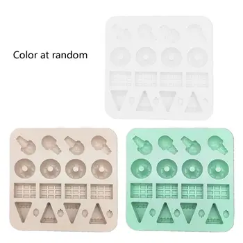 

Simulated Food Doughnut Mold Resin Casting Pendant Earrings DIY Jewelry Tools