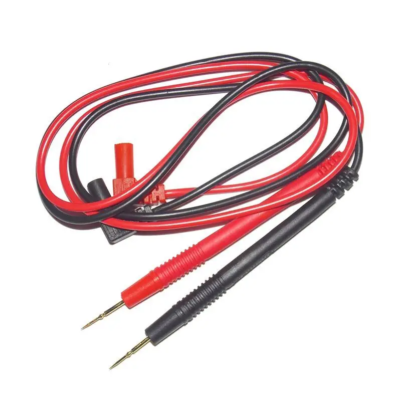 

1000V 10A Power Supply Test Line Super Gold-plated Pen Digital Multimeter Cable Copper Needle Pen Phone Computer Repair Tool