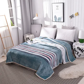 

Coral velvet blanket winter thickening warm bed flannel blanket single dormitory student pad sheets small quilt LB70824