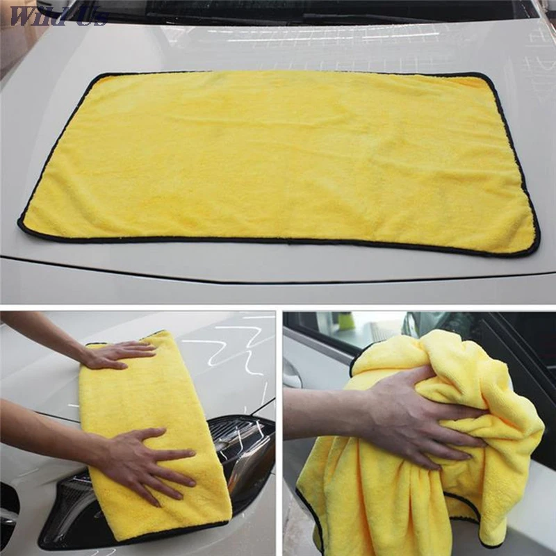 92 * 56 cm Toalha de Microfibra Lavagem de Carro Pano de Secagem de Limpeza de Carro Tamanho Grande Toalha de Detalhamento