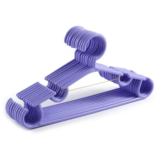 10 pz/set portatile per bambini appendiabiti bambino bambino cappotto appendini in plastica gancio famiglia per bambini abbigliamento organizzatore 4