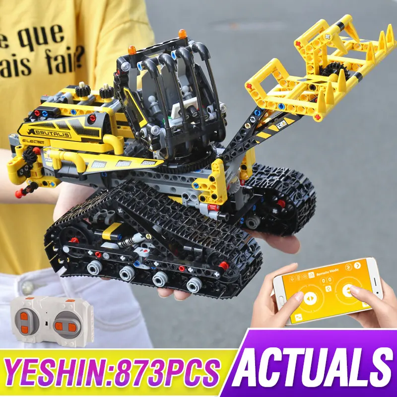 MOULD KING 13034 высокотехнологичные автомобильные игрушки MOC 42094 App моторизованные
