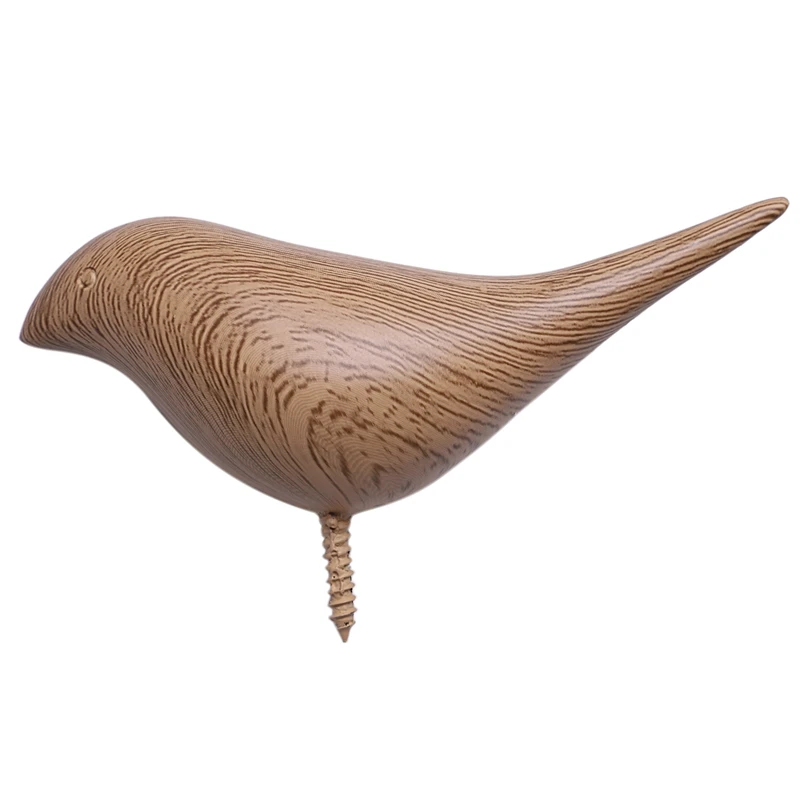 

Promotion! 3D Creative Wall Decoration Coat Hooks Single Hooks Bird Mural Bedroom Door Hooks Wall Hanger (wood)
