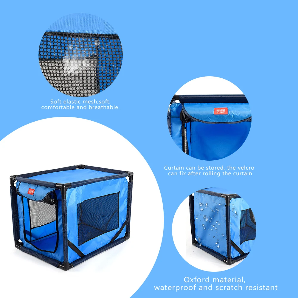 Foldable Dog Bag Waterproof Cat Carrier Washable Pet Dog Cave Bed Pet Travel Carrier Crate Car Seat Cover for Dogs Pets Cats