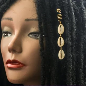 Hippie Tribal Jewelry Beach Wedding Boho Jewelry for Braids Jewelry Dreadlock Accessories for Braiding Hair