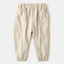 Летняя одежда Новые товары, детские тонкие противомоскитные штаны новые стильные летние брюки в западном стиле для мальчиков детская повседневная одежда