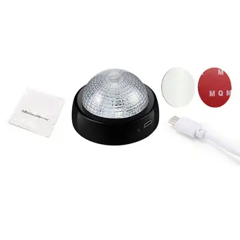 

LED Night Light Universal Automobile Car Interior reading light Dome USB Charging Roof Ceiling Magnet Lamp Touch Type