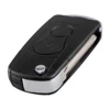 KEYYOU 2 Buttons Modified Flip Folding Remote Car Key Case For SsangYong Actyon Kyron Rexton Key Shell Case Blank Uncut Blade ► Photo 3/6