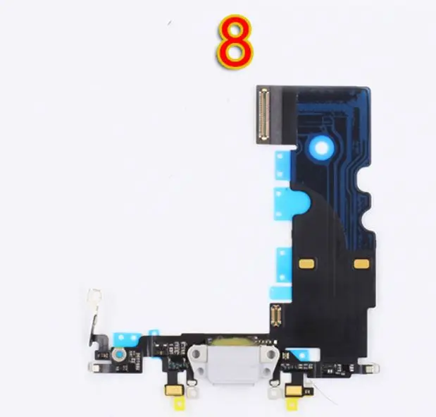 1 шт. для iPhone XS XR XS MAX X 8 8G plus 8P высококачественное зарядное устройство зарядный порт USB док-станция разъем гибкий кабель Замена