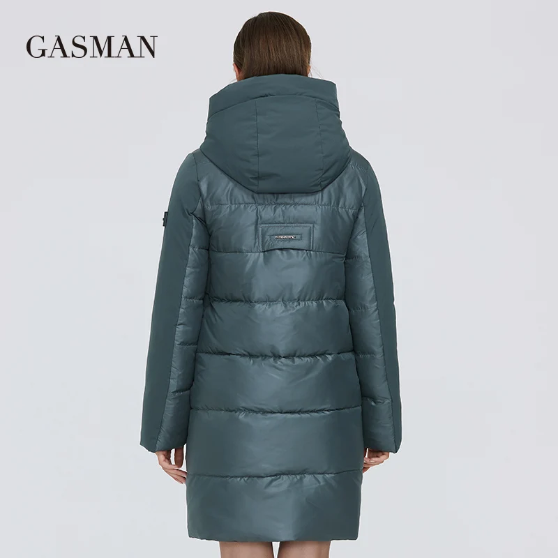 GASMAN 2020 женская зимняя Толстая куртка новая модная брендовая пуховая парка