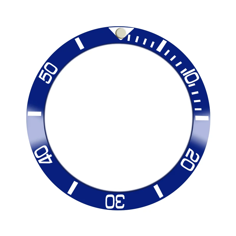 Запасные части для часов, 38 мм черный керамический ободок подходит для 40 мм Sub автоматические часы