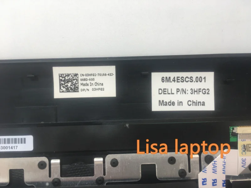 Для Dell Vostro 3400 палмрест тачпад W/устройство для считывания печатного текста 3HFG2 03HFG2