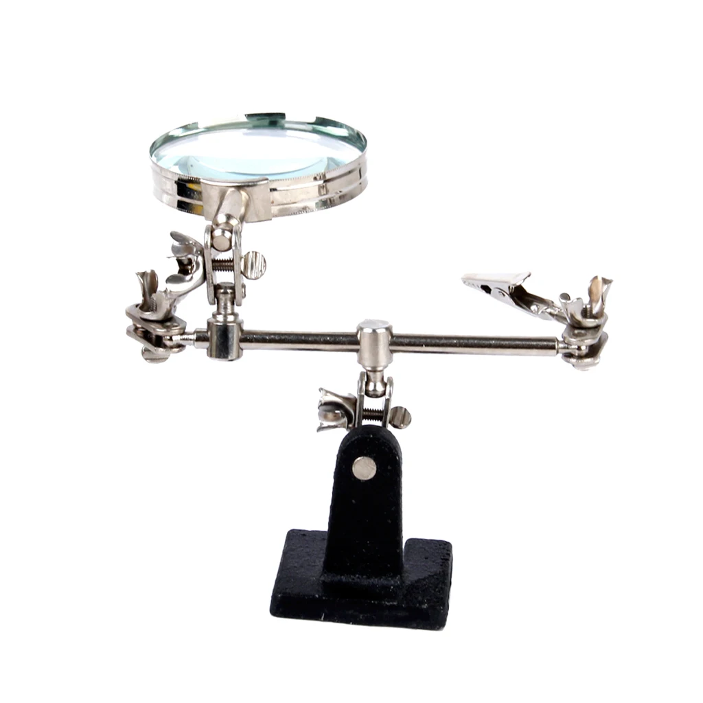 Magnifying Glass Tiny Crafts Sewing Hobby Jewelry Watch Cellphone Repair