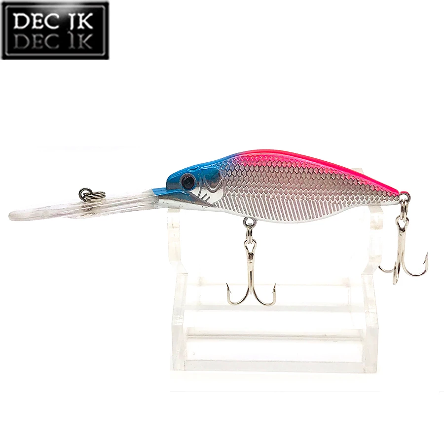C3 1PCS Jerkbait гольян твердый/форель/Щука/рыба/поверхность/троллинг приманки для рыбалки наживка/снасть/воблер окунь рыболовные искусственные приманки море - Цвет: C3 1PCS