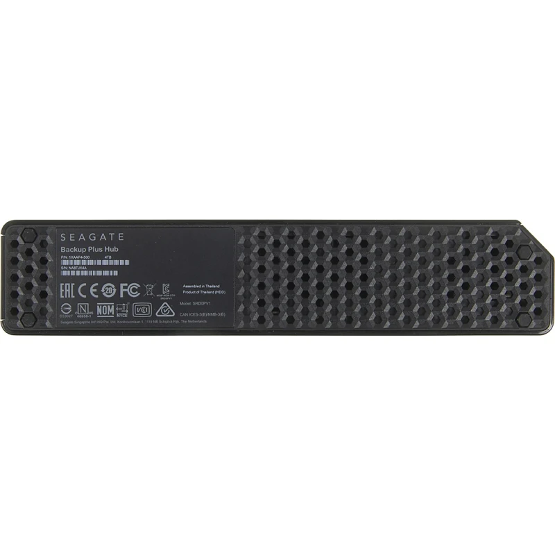 Жесткий диск Seagate Original USB 3.0 4Tb STEL4000200 Backup Plus Hub 3.5" черный