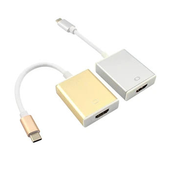 

Metal USB 3.1 TO HDMI Type-C to HDMI HD Cable / for Macbook USB3.1 to HDMI High Quality GT