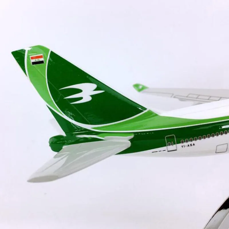 30 см irakh Airways Airbus 1:230 масштаб Boeing B747-400 Модель W база литья под давлением пластиковый сплав airplaen игрушка детский самолет