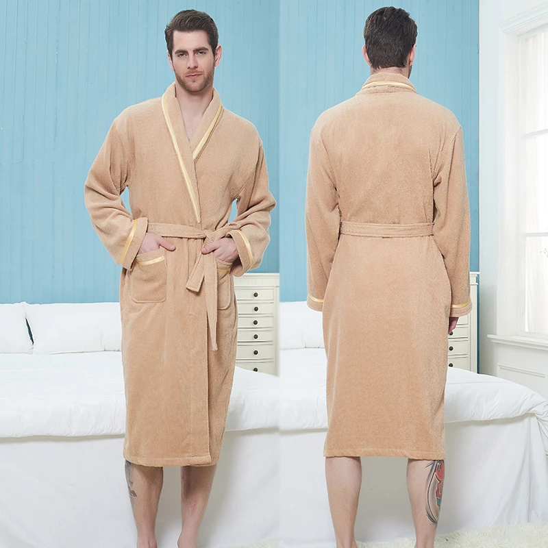 100 cotton robe mens Clearance