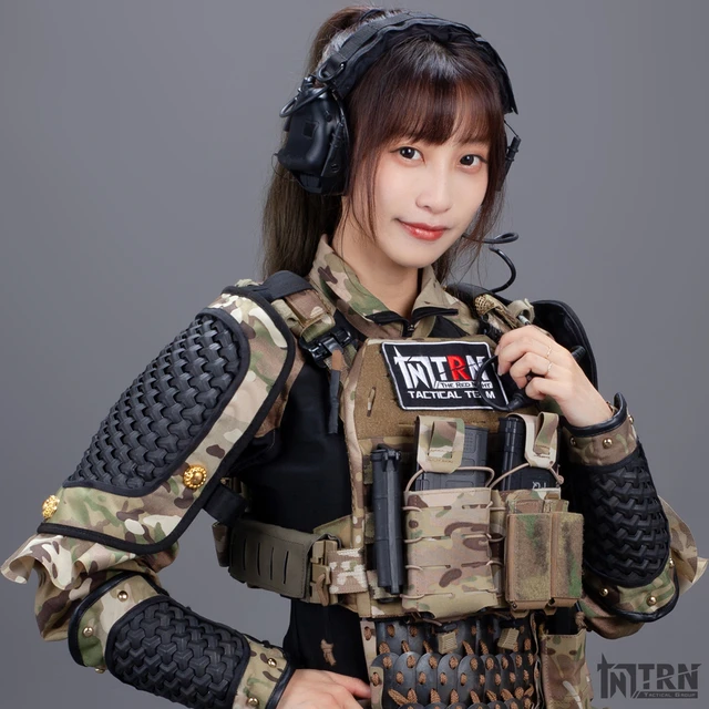 Tactical Vest Industrial Chinese Style Tactics Shoulder Armor Bag Armor  Without Vest Arm Guard - Hunting Accessories - AliExpress