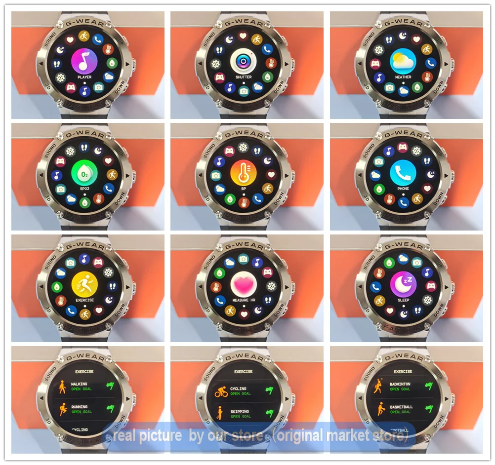 Sports Smart Watch Men BT Phone Call Customize Watch Faces Music Fitness Tracker Super Long Standby Smartwatch Android IOS K28H