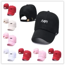 Новинка, шапка с вышивкой, с надписью PAPI, папа, шапка для мужчин и женщин, модная регулируемая бейсболка