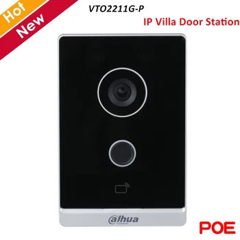 

Dahua Poe Video Intercoms Outdoor Station VTO2211G-P Mini Design Two-way Audio and Voice Call through App IP Villa Door Station