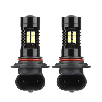 

2pcs 1200Lm 9006 HB4 LED Car Lights Auto LED Bulbs 3030 White Daytime Running Lights DRL Fog Light 6000K 12V LEDs Lamp