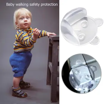 

4/10pcs Table Corner Safety Cover Classic Colors and Simple Durable Design Soft Resin Child Baby Edge Protector Guards
