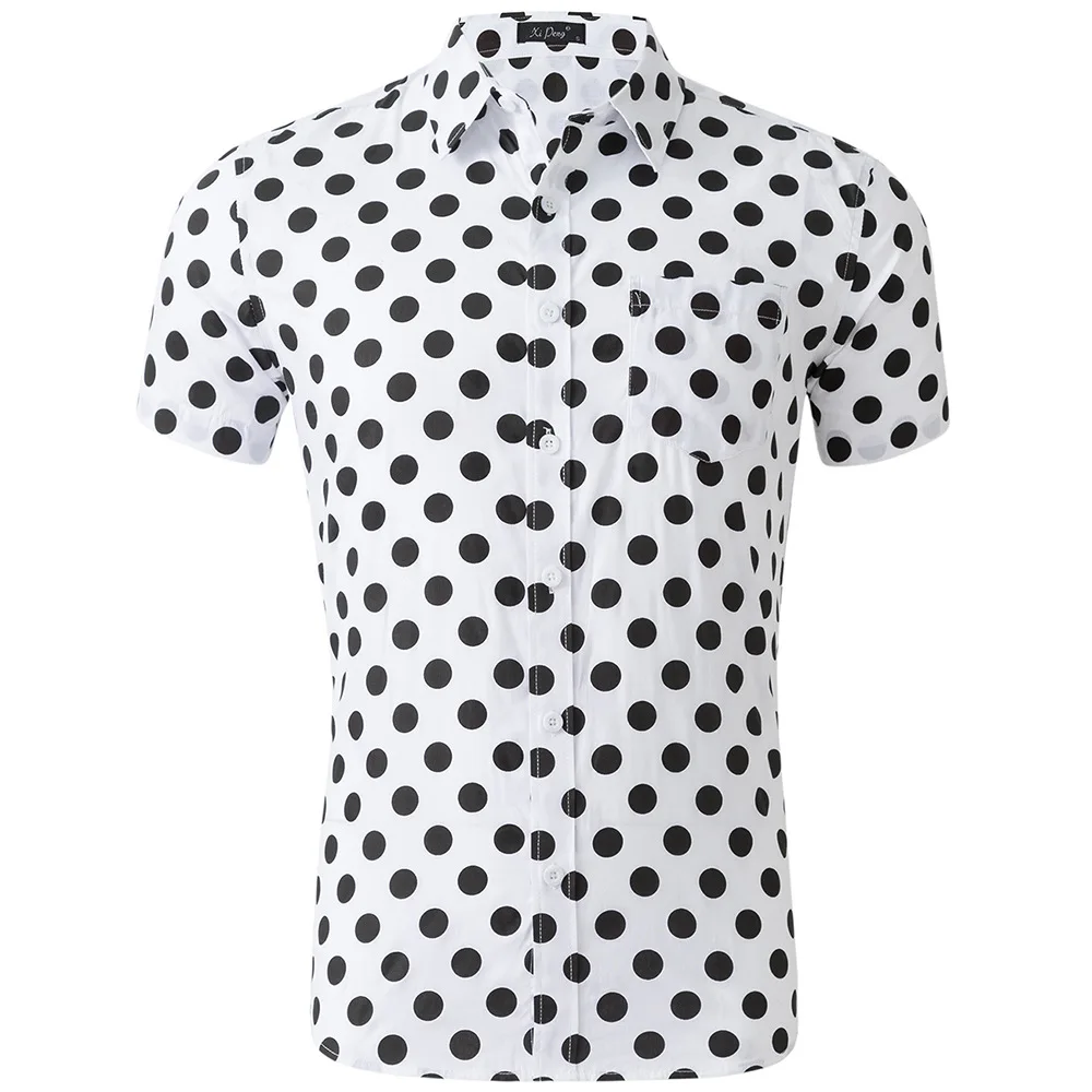 GD025-2 Летняя рубашка мужская, с коротким рукавом Цветочный принт Camisa Masculina отложной воротник мужские рубашки уличная гавайская рубашка Blusa человек - Цвет: GD025-2