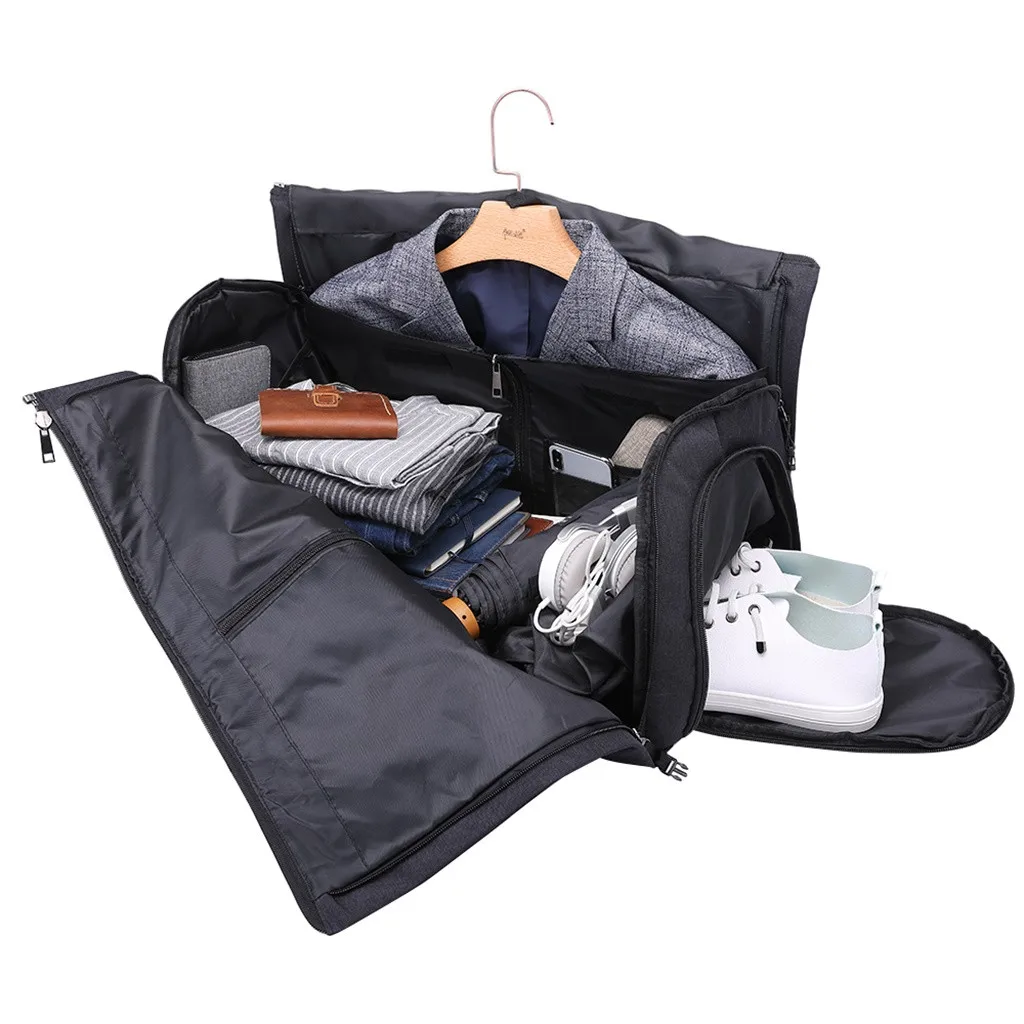 Soild Duffle, новинка, 2 в 1, дорожная сумка, наплечная, для багажа, два в одном, сумка для одежды, спортивная сумка, унисекс, Большая вместительная сумка, сумки, Органайзер