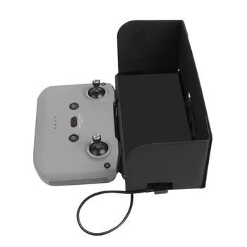 

Anti Glare Sunshade Cover Screen Outdoor Phone Monitor PU Leather Sun Hood Remote Controller Guard Sunscreen For DJI Mavic Air 2