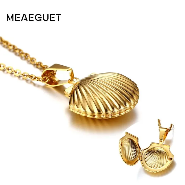 Long Oval  Photo Pendant Locket