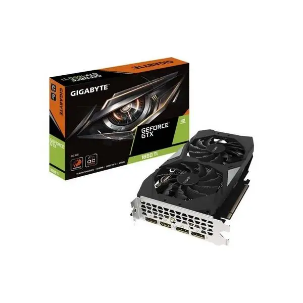 Carte Graphique Gaming Gigabyte GTX 1660 Ti OC GDDR6 Noir