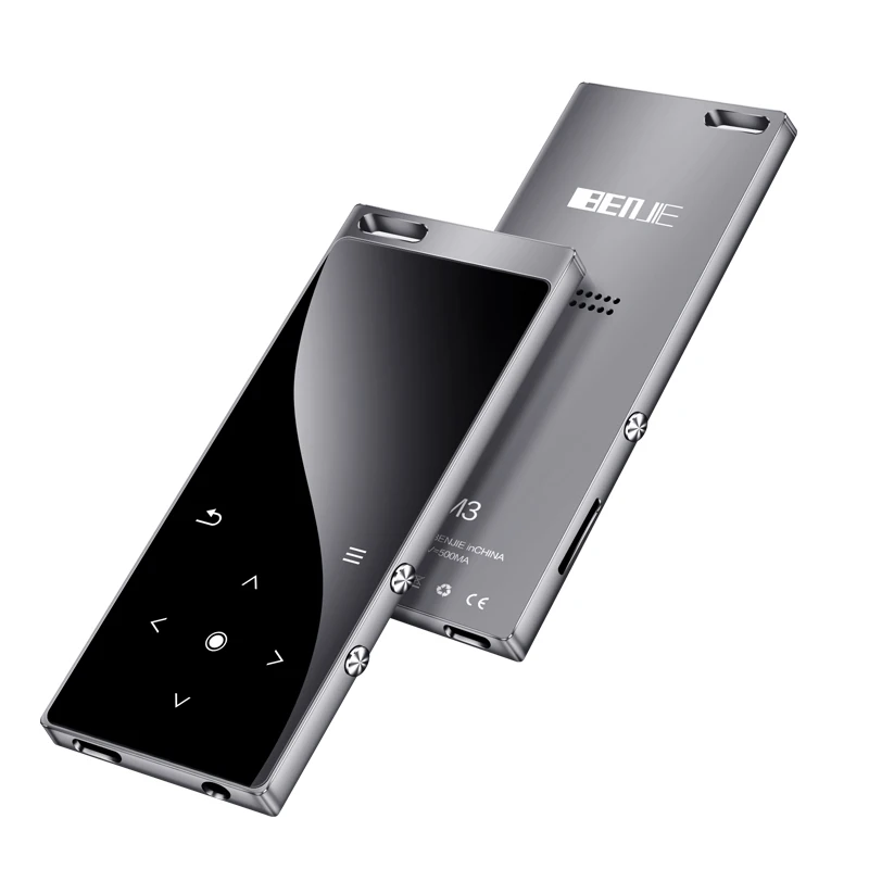 Металлический Bluetooth MP3 плеер HiFi без потерь Звук Музыкальный с динамиком fm радио