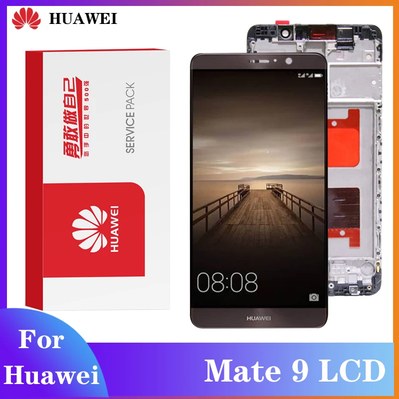 Оригинальный ЖК дисплей для Huawei Mate 9 дигитайзер в сборе сенсорный применяется к