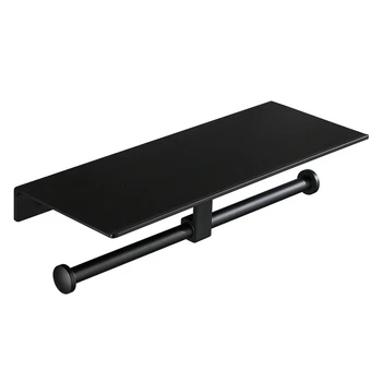 

BMBY-Tissue Box Cover Aluminum Wall Mounted Bathroom Toilet Paper Roll Holder Tissue Box Toilet Paper Holder Car Tissue Box