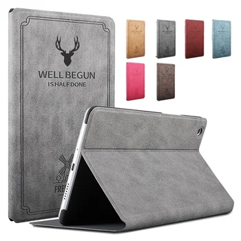 

For iPad mini 5 4 2019 Luxury Fashion Deer Pattern Cloth Texture Flip Kickstand Protector Tablet Cover Funda Shell Coque case
