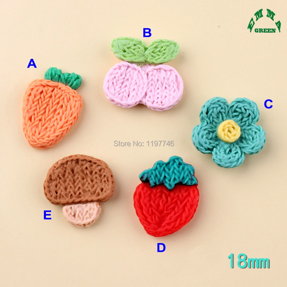 

Kawaii Resin Flatback Cabochons 20pcs Scrapbooking Christmas Food Fruit Craft Home Christmas Decoration