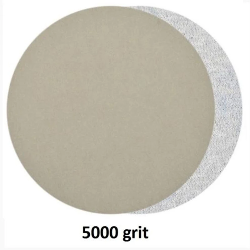 20Pcs Hook And Loop 6 Inch 3000 5000 7000 10000 Grit Sand Paper Sanding Discs Waterproof