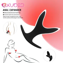 EXVOID открывающийся Эспандер для ягодиц расширитель заднего прохода G-spot простаты Массажер для взрослых фаллоимитатор Силиконовый анальный цветок Анальная пробка EXVOID открывающийся Эспандер для ягодиц расширитель заднего прохода G-spot простаты Массажер для взрослых фаллоимитатор Силиконовый анальный цветок Анальная пробка