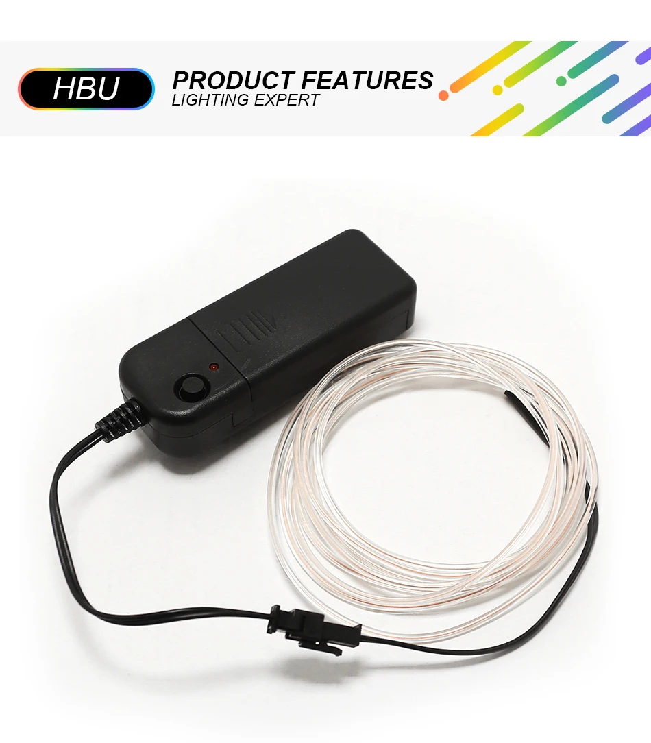 Neon Light El Led Neon Wire Under Car Flexible Soft Tube Lights Christmas LED Strip Sign Anime/Body Woman/Rooms Rope Light RGB