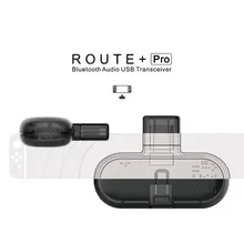 GuliKit низкая задержка Plug And Play Route Pro беспроводной Bluetooth аудио USB приемопередатчик для nintendo NS switch игровые аксессуары